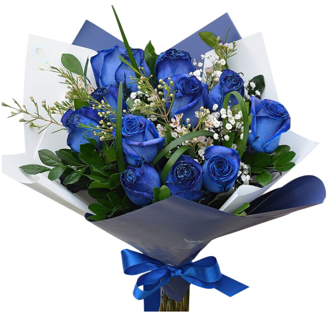 Ramo de Rosas Azules